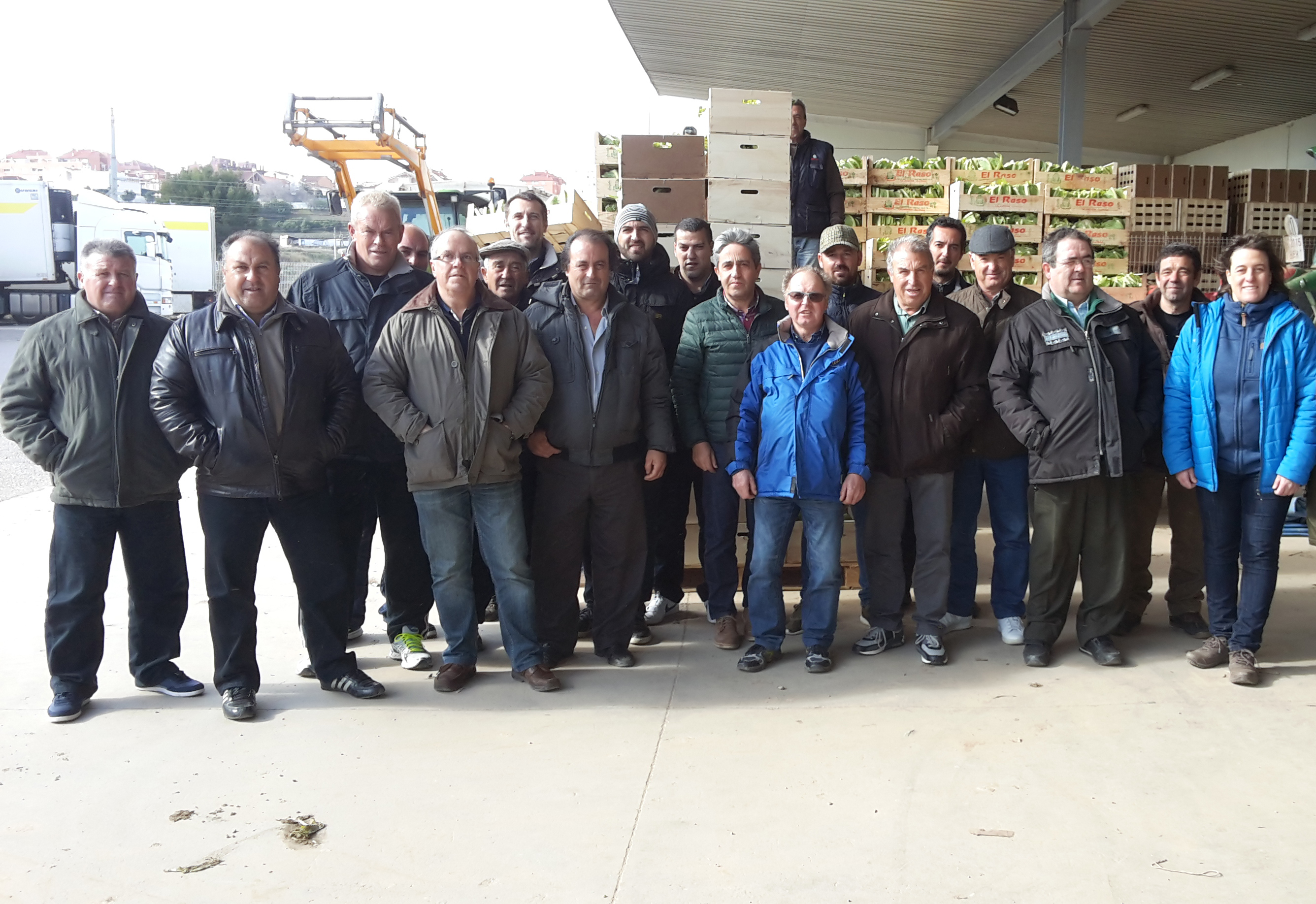 Agricultores de Fuenlabrada comparten experiencias en la huerta riojana
