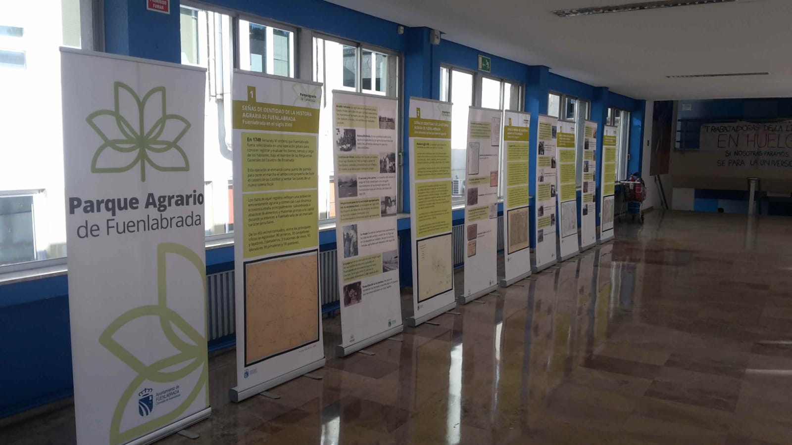 exposición La agricultura periurbana en la región urbana de Madrid del Parque Agrario de Fuenlabrada